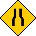 SP-20: Symmetrical road narrows