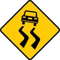 SP-28: Slippery road
