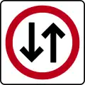 SR-14: Two-way traffic