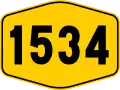 Federal Route 1534 shield