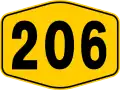 Federal Route 206 shield