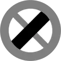 23c) — End of no stopping or parking prohibition