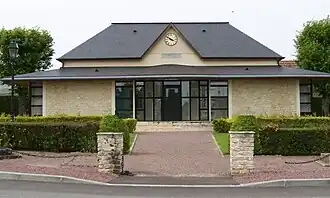 The town hall in Champenard