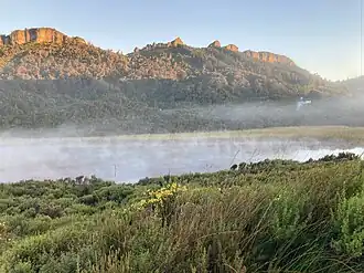 Big Pond looking towards the north-west