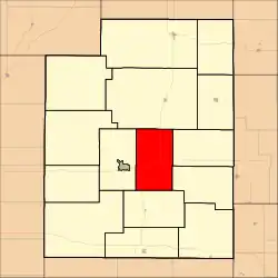 Location in Greenwood County