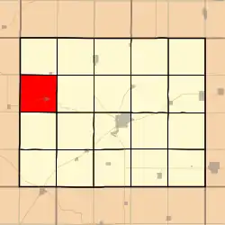 Location in Crawford County