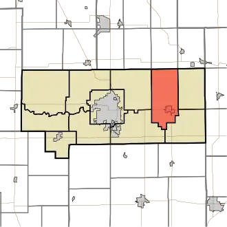 Location in Howard County