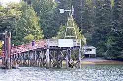 Dock at Hot Springs Cove