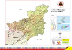 Official map of the Administrative post