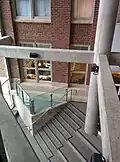 The Mechanical Engineering Building's south wing atrium