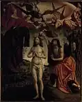 St. Wolfgang Altarpiece, Baptism of Christ, 1479–81