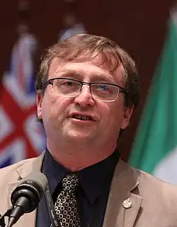 Michael Wallace at Foro Parlamentario Asia Pacífico in Ecuador in 2015
