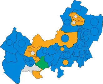 2007 results map