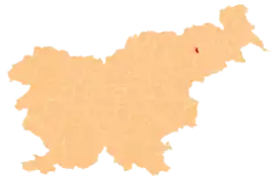 Location of the Municipality of Miklavž na Dravskem Polju in Slovenia