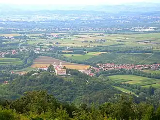 1. The Lower Vipava Valley with the Gorizia Plain