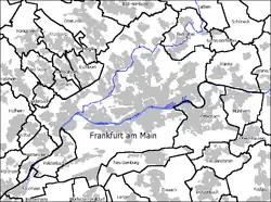 Frankfurt Zeilsheim is located in Frankfurt am Main