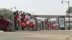 MoGo station in downtown Detroit