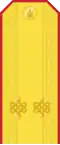 Mongolian Army-Lieutenant colonel-parade 1990-1998