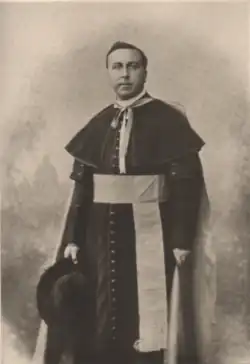 Monsignor Robert Fraser, rector of the Scots College Rome and later Bishop of Dunkeld.