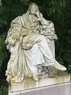 Montesquieu (1912), Paris, Palais Bourbon, garden of the Four Columns.