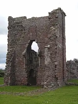 Remains of the great tower or keep