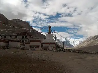 Rongbuk Monastery Near Basecamp