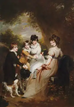 Mrs Symonds and Her Children, 1803