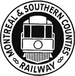 Logo of the Montreal & Southern Counties Railway