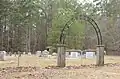 Mt. Zion Methodist Church Cemetery, entrance