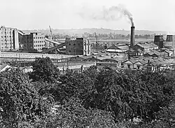 View of the Filling Factory in Chilwell in 1915