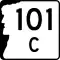 New Hampshire Route 101C marker