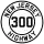 Route 300 marker