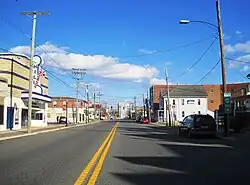 Downtown Paulsboro along Route 44 (Broad Street)