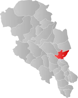 Fåberg within Oppland