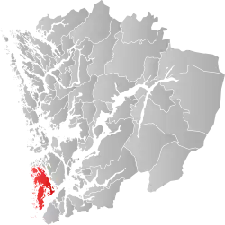 Finnås within Hordaland