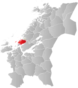 Bjugn within Trøndelag