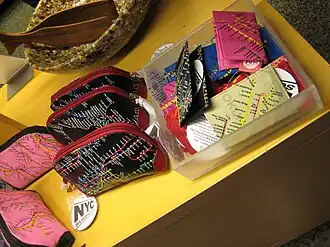 The map as a theme of art