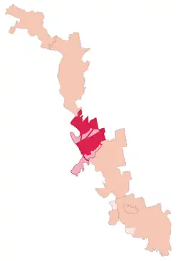 Location of Dubăsari District