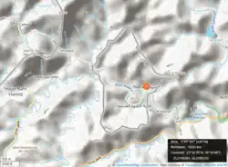 Location and border limits of Nahwa