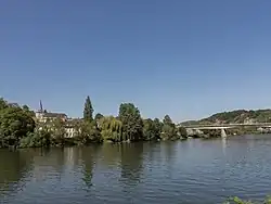 Namêche viewed from across the Meuse