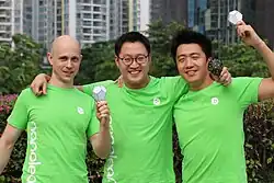 Nanoleaf Founders Tom, Gimmy, Christian