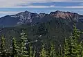 Mt. Howard (left) and Rock Mountain (right) in this view looking east from Mt. McCausland