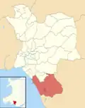 File:Neath Port Talbot UK ward location - Margam.png