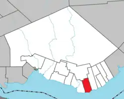 Location within Bonaventure RCM