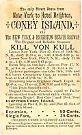 New York & Brighton Beach Railway - Kill von Kull