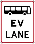 Bus and Electric Vehicle Lane