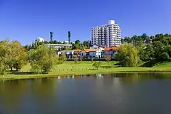 Nishi-ike pond & Nishiike park