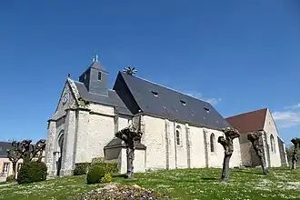 The church in Nogent-le-Phaye