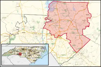 District boundaries from 2023 to 2025