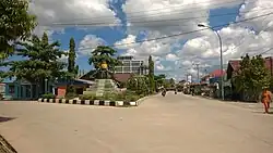 Three-way intersection at North Sangatta